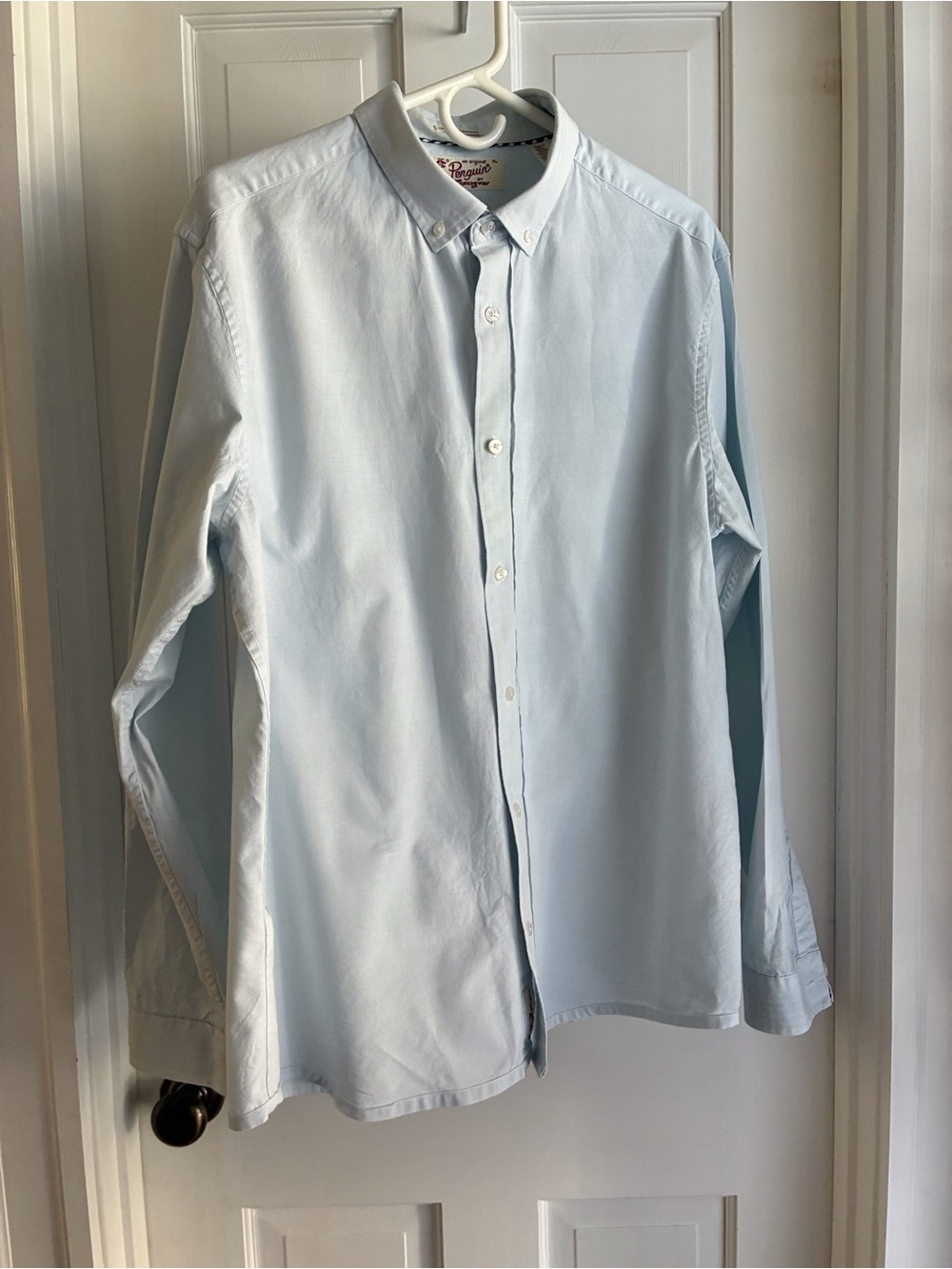 Original Penguin Munsingwear Heritage Men’s Slim Fit Long Sleeve Shirt, Size XL